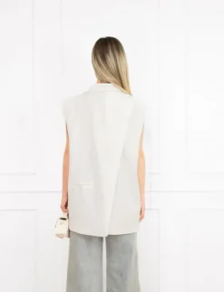 Tessa gilet off white