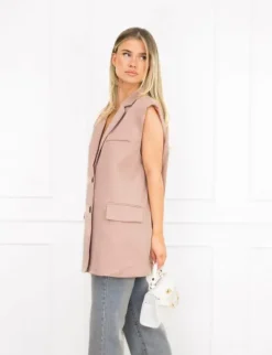 Tessa gilet roze