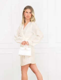 Valerie jurk beige