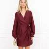 Valerie jurk bordeaux
