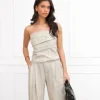 Vera bandeau top beige
