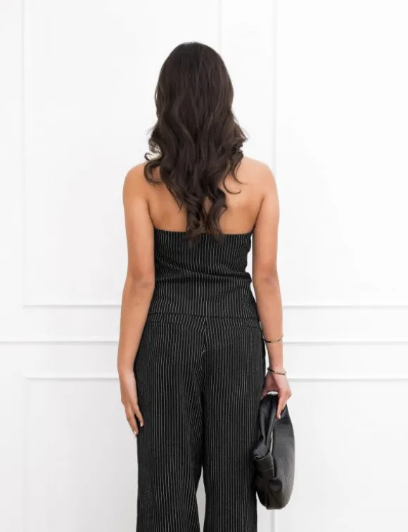 Vera bandeau top zwart