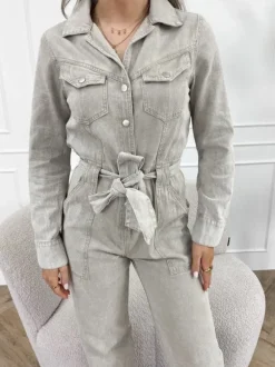 Vida jumpsuit beige