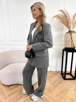 Willemijn blazer grijs