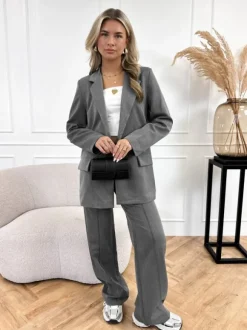 Willemijn pantalon grijs