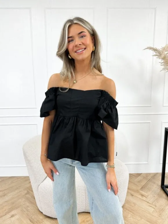 Xana top zwart