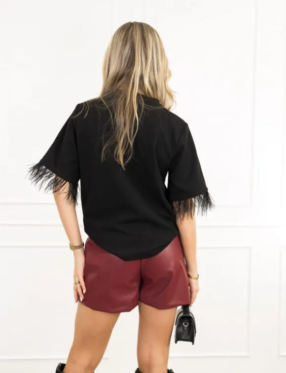 Yana top zwart
