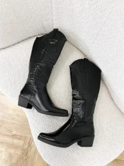 Yaraa western boots black