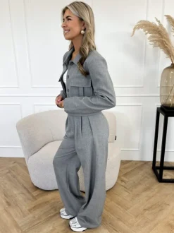 Ylva pantalon grijs
