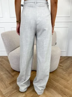 Ylva pantalon licht grijs