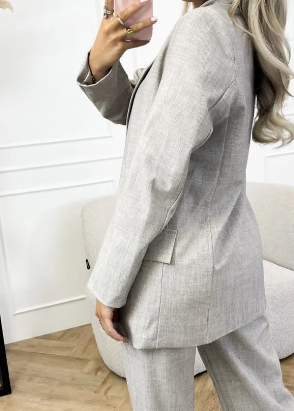 Yoni blazer beige