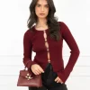 Yua top bordeaux