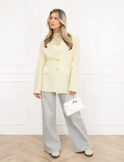 Zalia blazer geel