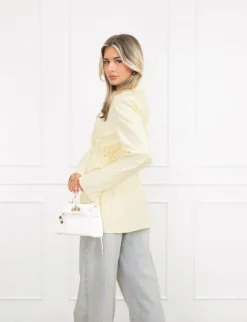 Zalia blazer geel