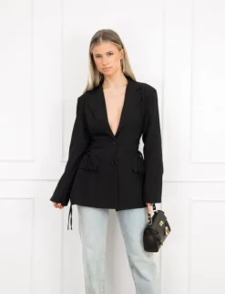 Zalia blazer zwart