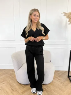 Zia set zwart